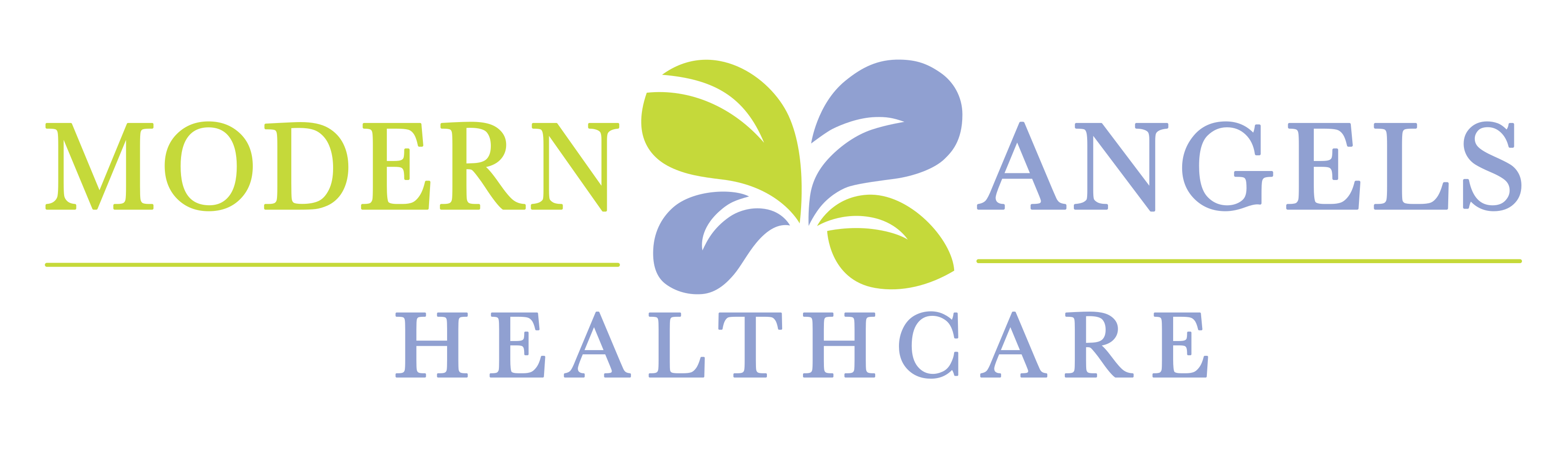 Modern Angels Healthcare Title Art - Website Header
